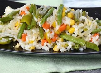 Recette de Salade de Riz Végétarienne WW