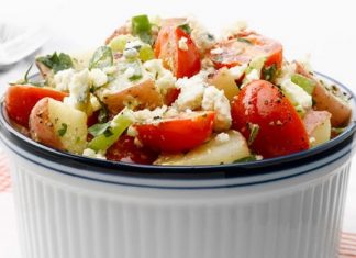 Salade de Pommes de Terre et Tomates