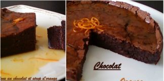Recette Gâteau extra Moelleux au Chocolat et Sirop d'Orange