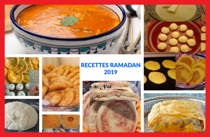 Recettes Ramadan 2019